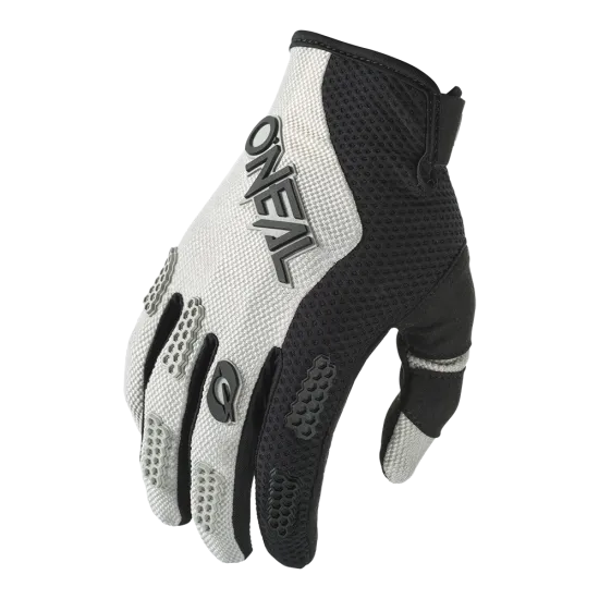 Мотокрос ръкавици O'NEAL Element Racewear Black/Gray V.24 - комфорт и гъвкавост