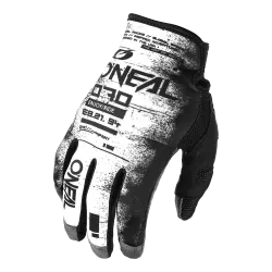 Мотокрос ръкавици O'NEAL MAYHEM SCARZ BLACK/WHITE V.24