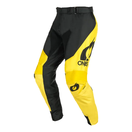 Мотокрос брич ONEAL MAYHEM HEXX BLACK/YELLOW V.24 - Мотокрос брич от марка ONeal