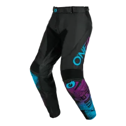 Мотокрос брич O'NEAL MAYHEM SCARZ BLACK/BLUE V.24