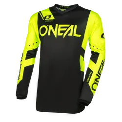 Мотокрос блуза O`NEAL ELEMENT RACEWEAR BLACK/NEON YELLOW V.24