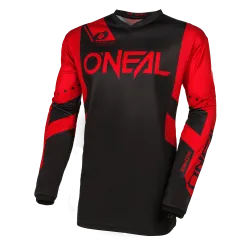 Мотокрос блуза O`NEAL ELEMENT RACEWEAR BLACK/RED V.24
