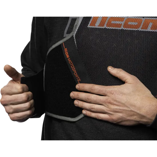 Протекторна жилетка ICON Field Armor Softcore™ Vest BK/RED - Нагръдници от марка ICON