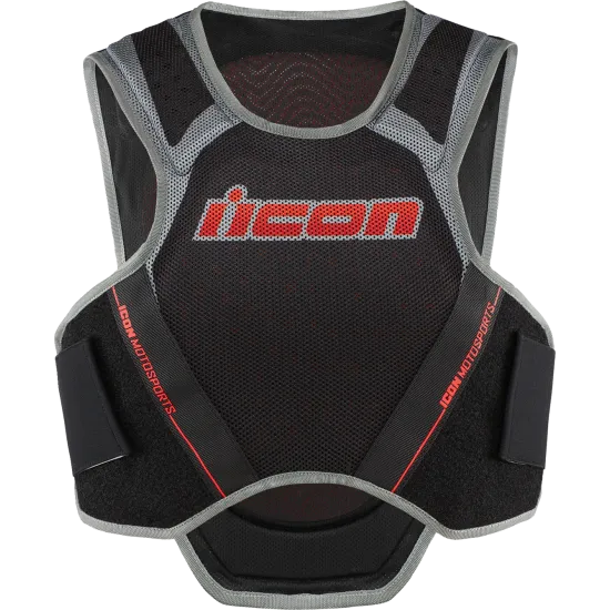Протекторна жилетка ICON Field Armor Softcore™ Vest BK/RED - Нагръдници от марка ICON