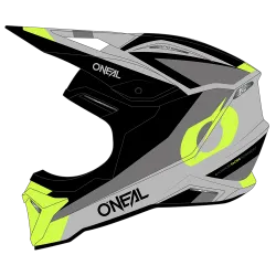 Детска каска O'NEAL 1SERIES STREAM BLACK/NEON YELLOW V.24