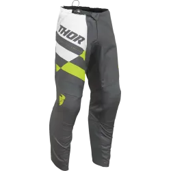 Детски мотокрос брич THOR YOUTH SECTOR CHECKER GRAY/ACID