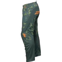 Детски мотокрос брич THOR YOUTH SECTOR DIGI GREEN/ORANGE