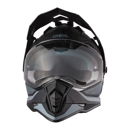 Ендуро каска ONEAL SIERRA II R BLACK/GRAY V.24 - Мотокрос каски от марка ONeal