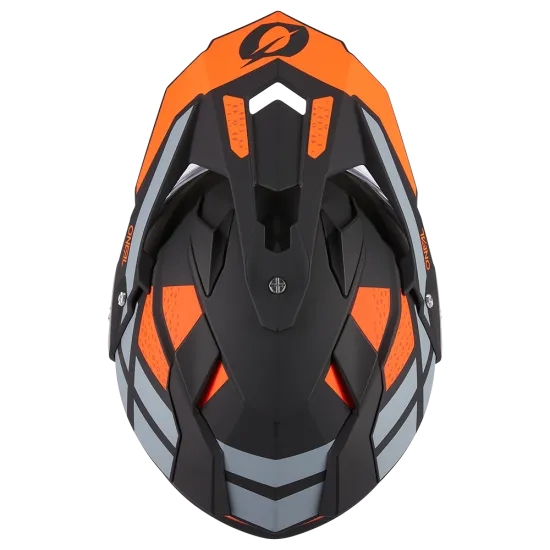 Ендуро каска ONEAL SIERRA II R ORANGE/BLACK/GRAY V.24 - Мотокрос каски от марка ONeal