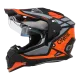 Ендуро каска ONEAL SIERRA II R ORANGE/BLACK/GRAY V.24 - Мотокрос каски от марка ONeal