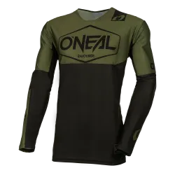 Мотокрос блуза O'NEAL MAYHEM HEXX BLACK/GREEN V.24