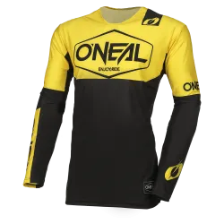 Мотокрос блуза O'NEAL MAYHEM HEXX BLACK/YELLOW V.24