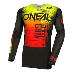 Мотокрос блуза O'NEAL MAYHEM SCARZ BLACK/RED V.24