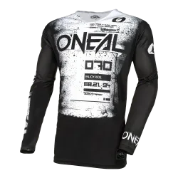 Мотокрос блуза O'NEAL MAYHEM SCARZ BLACK/WHITE V.24