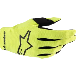 Детски мотокрос ръкавици ALPINESTARS RADAR YLW/BK