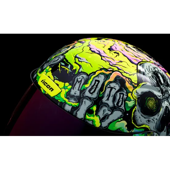 Каска ICON AIRFORM Hippy Dippy PR с MIPS® и уникален 3D дизайн
