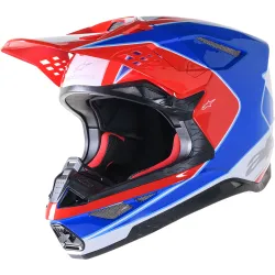 Мотокрос каска ALPINESTARS SM10 AEON RD/BL