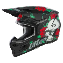 Детска мотокрос каска O'NEAL 3SERIES MELANCIA BLACK/MULTI V.24