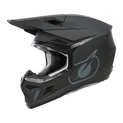 Детска мотокрос каска O'NEAL 3SERIES SOLID BLACK V.24