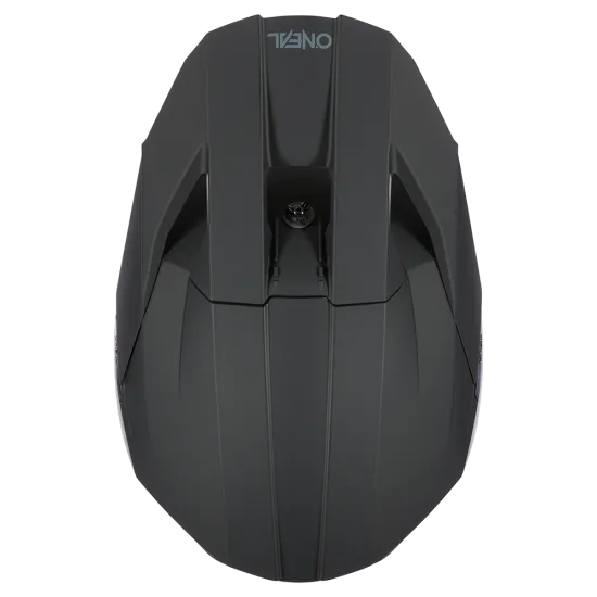 Детска мотокрос каска ONEAL 3SERIES SOLID BLACK V.24 - Детски каски за мотор от марка ONeal