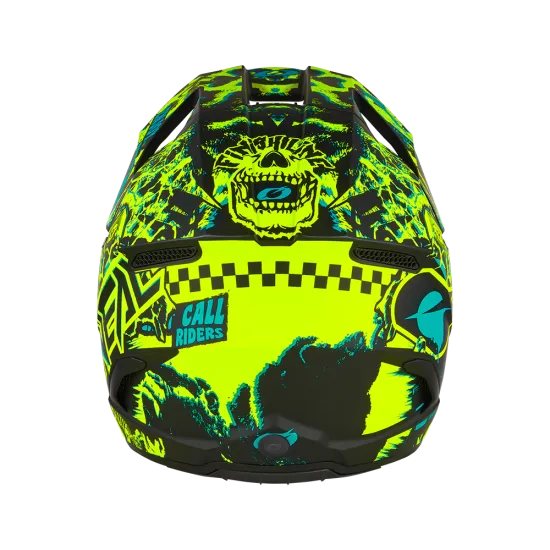 Мотокрос каска ONEAL 3SERIES ASSAULT BLACK/NEON YELLOW V.24 - Мотокрос каски от марка ONeal