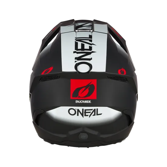 Мотокрос каска ONEAL 3SERIES HEXX BLACK/WHITE/RED V.24 - Мотокрос каски от марка ONeal