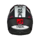 Мотокрос каска ONEAL 3SERIES HEXX BLACK/WHITE/RED V.24 - Мотокрос каски от марка ONeal