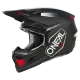 Мотокрос каска ONEAL 3SERIES HEXX BLACK/WHITE/RED V.24 - Мотокрос каски от марка ONeal
