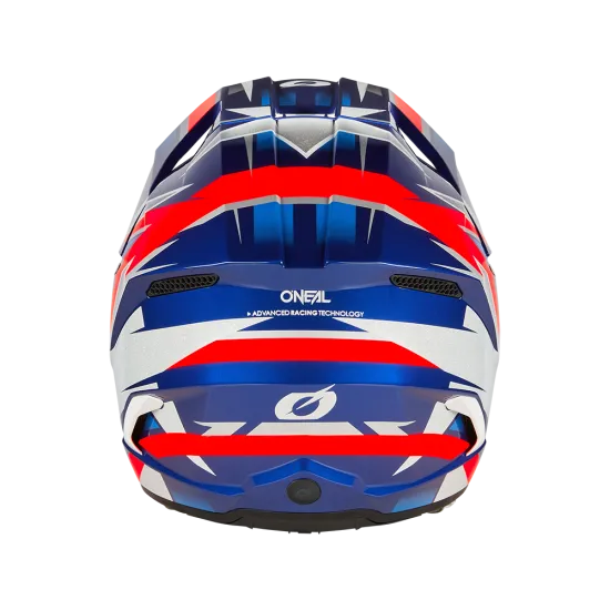 Мотокрос каска ONEAL 3SERIES RIDE BLUE/WHITE/RED V.24 - Мотокрос каски от марка ONeal