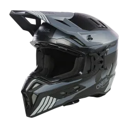 Ендуро каска O'NEAL EX-SRS HITCH BLACK/GRAY V.24