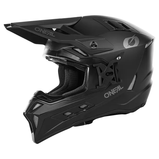 Ендуро каска ONEAL EX-SRS SOLID BLACK V.24 - Мотокрос каски от марка ONeal