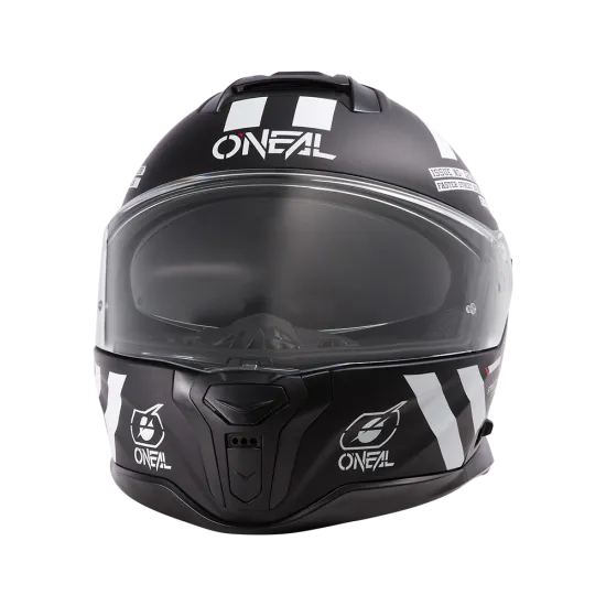 Каска O'NEAL CHALLENGER WARHAWK BLACK/WHITE/RED V.24 – стил и безопасност