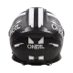 Каска O'NEAL CHALLENGER WARHAWK BLACK/WHITE/RED V.24 – стил и безопасност