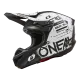 Мотокрос каска ONEAL 5SERIES SCARZ BLACK/WHITE V.24 - Мотокрос каски от марка ONeal