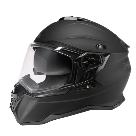 Ендуро каска ONEAL D-SRS SOLID BLACK V.24 - Мотокрос каски от марка ONeal