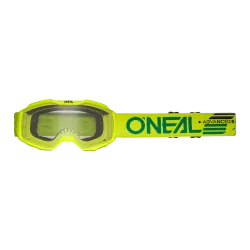 Детски крос очила O'NEAL B-10 SOLID NEON YELLOW - CLEAR V.24