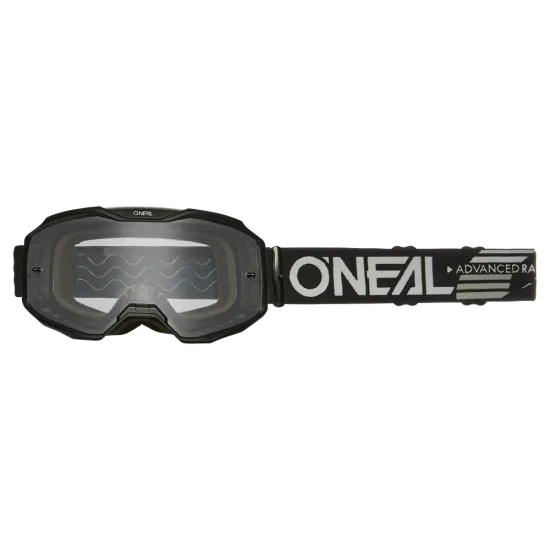 Мотокрос очила ONEAL B-10 SOLID BLACK - CLEAR V.24 - Мотокрос очила от марка ONeal