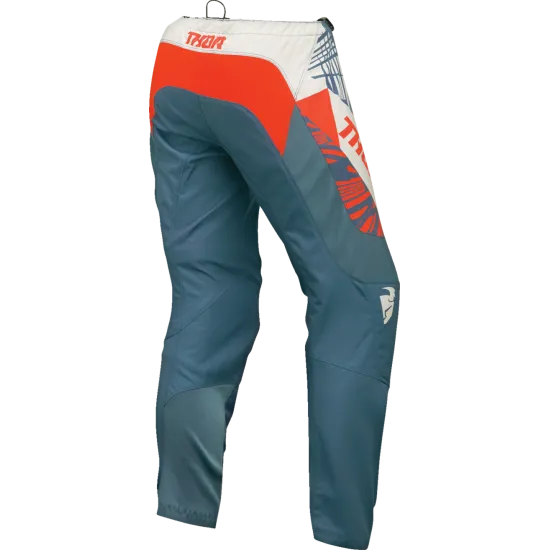 Дамски мотокрос брич THOR WOMENS SECTOR SPLIT BLUE/ORANGE - Мотокрос брич от марка Thor