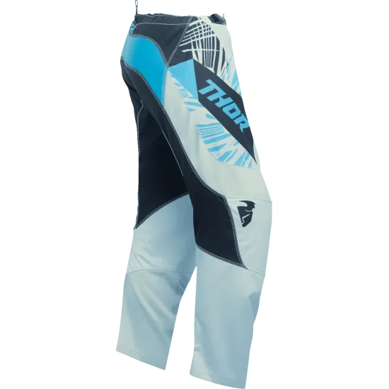 Дамски мотокрос брич  THOR WOMENS SECTOR SPLIT LIGHT BLUE - Мотокрос брич от марка Thor