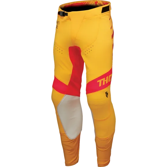 Мотокрос брич THOR PRIME ANALOG YELLOW/RED - Мотокрос брич от марка Thor