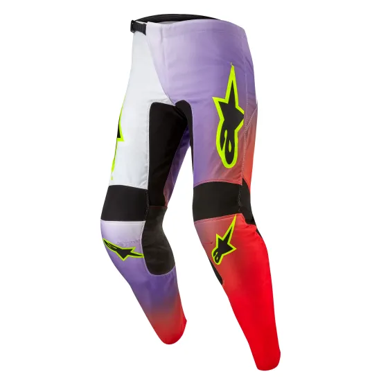 Мотокрос брич ALPINESTARS F-LUCE WHT/RD/YLW - Мотокрос брич от марка Alpinestars