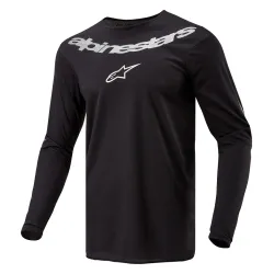 Мотокрос джърси ALPINESTARS F-GRAPH BLK/SILV