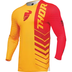 Мотокрос джърси THOR PRIME ANALOG YELLOW/RED