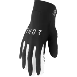 Мотокрос ръкавици THOR AGILE SOLID BLACK/WHITE
