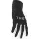 Мотокрос ръкавици THOR AGILE SOLID BLACK/WHITE - Мотокрос ръкавици от марка Thor