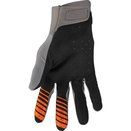 Мотокрос ръкавици THOR AGILE SOLID GRAY/ORANGE - Мотокрос ръкавици от марка Thor