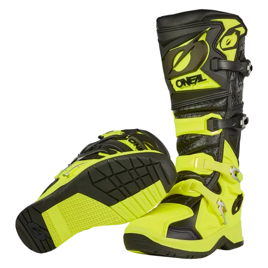 Мотокрос ботуши ONEAL RMX PRO BLACK/NEON YELLOW V.24 - Мотокрос ботуши от марка ONeal