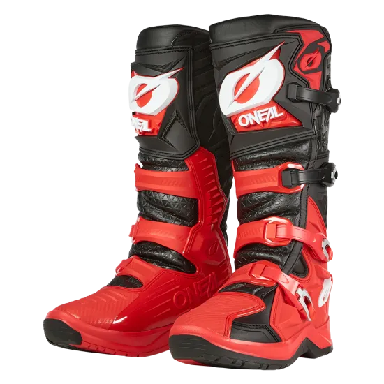Мотокрос ботуши ONEAL RMX PRO BLACK/RED V.24 - Мотокрос ботуши от марка ONeal