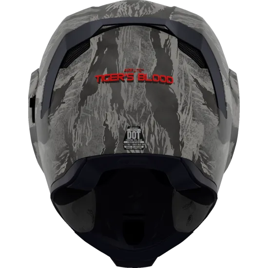 Каска ICON Airflite™ Tiger's Blood MIPS® GY – MIPS® защита и Supervent охлаждане