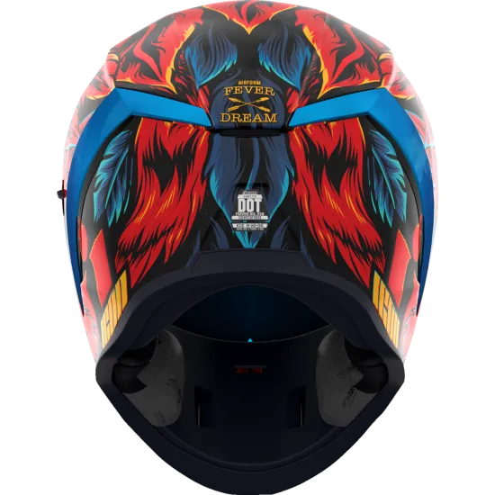 Каска ICON Airform™ Fever Dream BL с прозрачен и син RST визьор